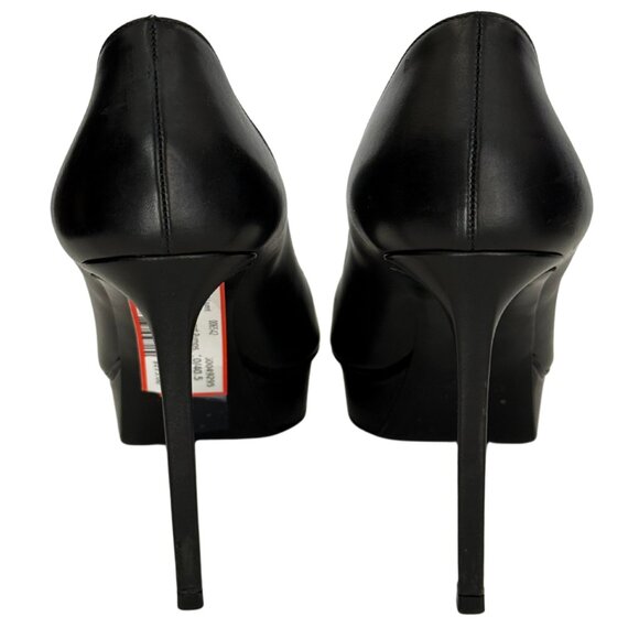 Saint Laurent black platform leather pumps size 10.5 / eu 40.5 - Picture 5 of 8